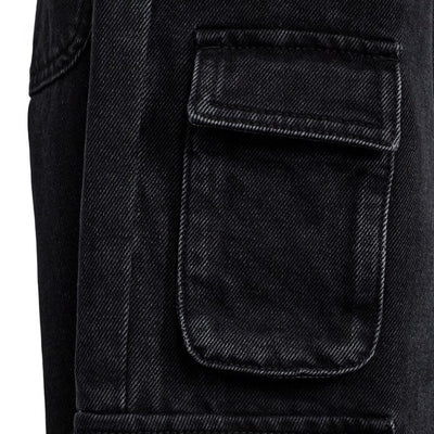 Denim Baggy Jeans - Black Denim - S234252 Zila Sofie Schnoor