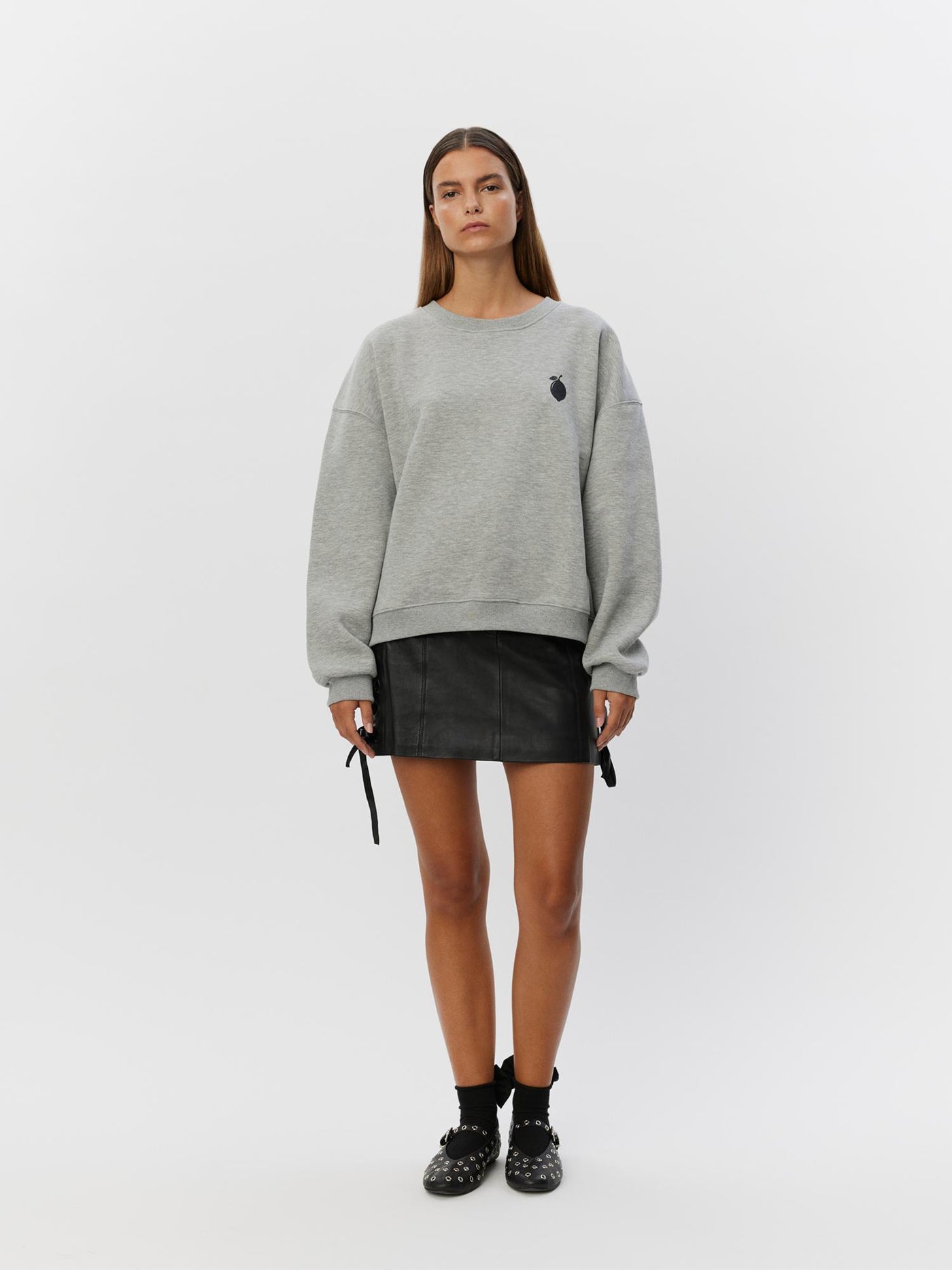 Sofie Schnoor - Sweatshirt - Gray - Elisw S244495