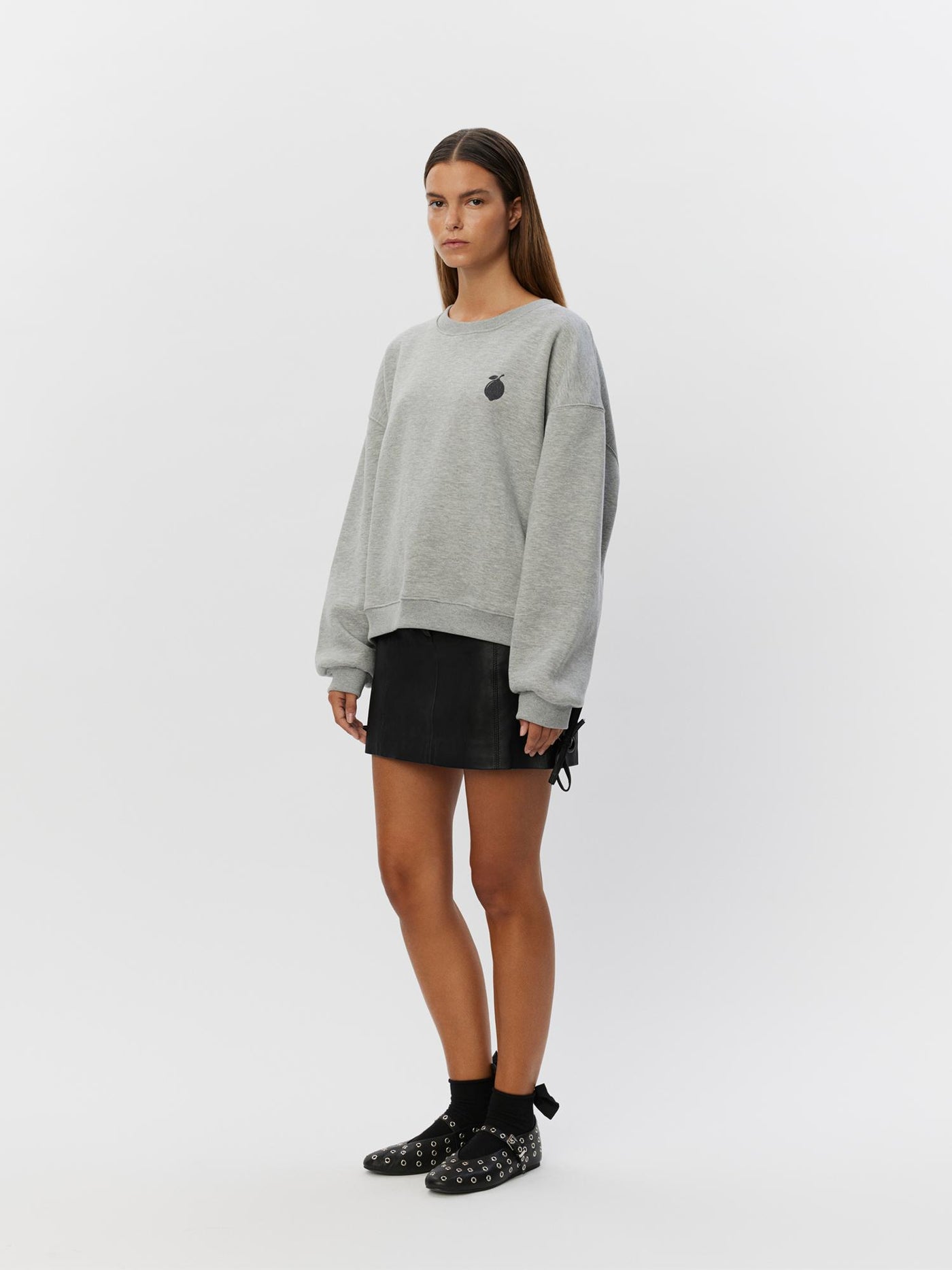 Sofie Schnoor - Sweatshirt - Gray - Elisw S244495