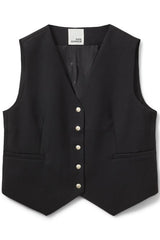 Sofie Schnoor - Vest - Black - Ila