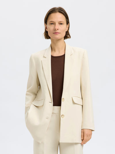 Selected Femme - Blazer - Birch - Rita Relaxed