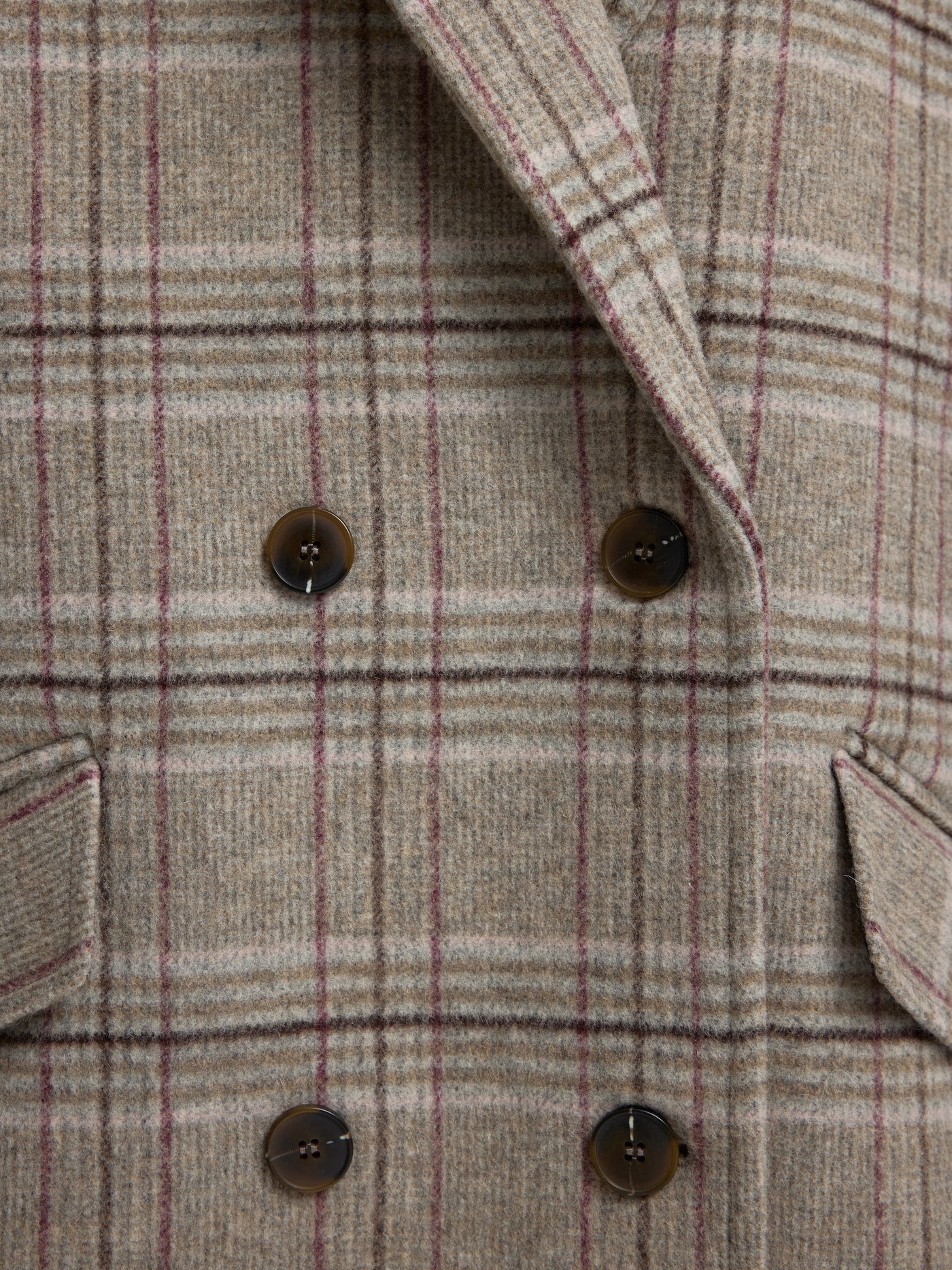 Selected Femme - Uld Frakke - Gråmeleret - Harper - Stilkompagniet.dk