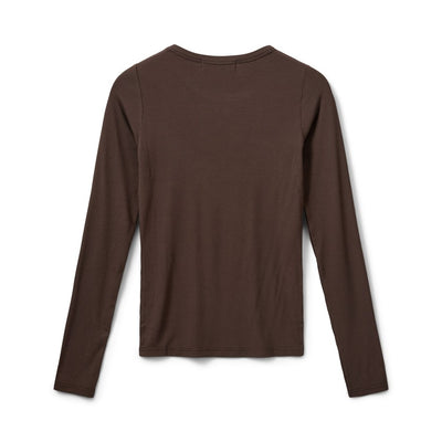 Long-sleeved viscose blouse - Gray - Petricia SNOS243 - Sofie Schnoor 