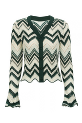 Sassy Copenhagen - Cardigan - Dark Green - Majken