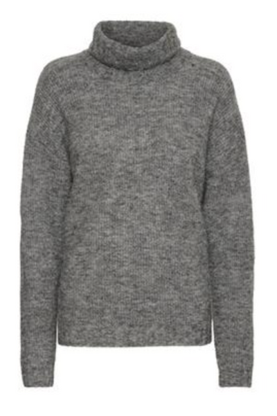 Rollneck knit - Dark gray - 11 The knit rollneck - MY ESSENTIAL WARDROBE