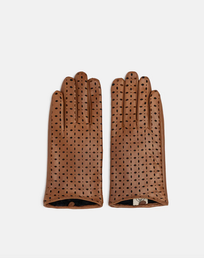 Re:Designed - Leather gloves/mitts - Cognac - Herdis