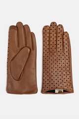 Re:Designed - Leather gloves/mitts - Cognac - Herdis