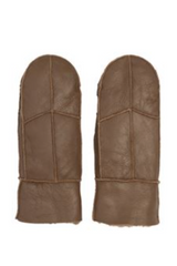 Re:Designed - Leather gloves/mittens - Brown - Henny