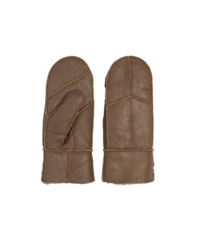 Re:Designed - Leather gloves/mittens - Brown - Henny