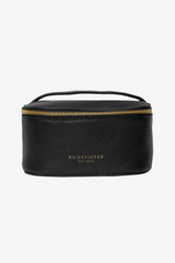 Re:Designed - Cosmetics bag - Black Helga small - 100% Leather