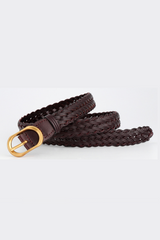 Sassy Copenhagen - Leather Belt - Brown - Jade