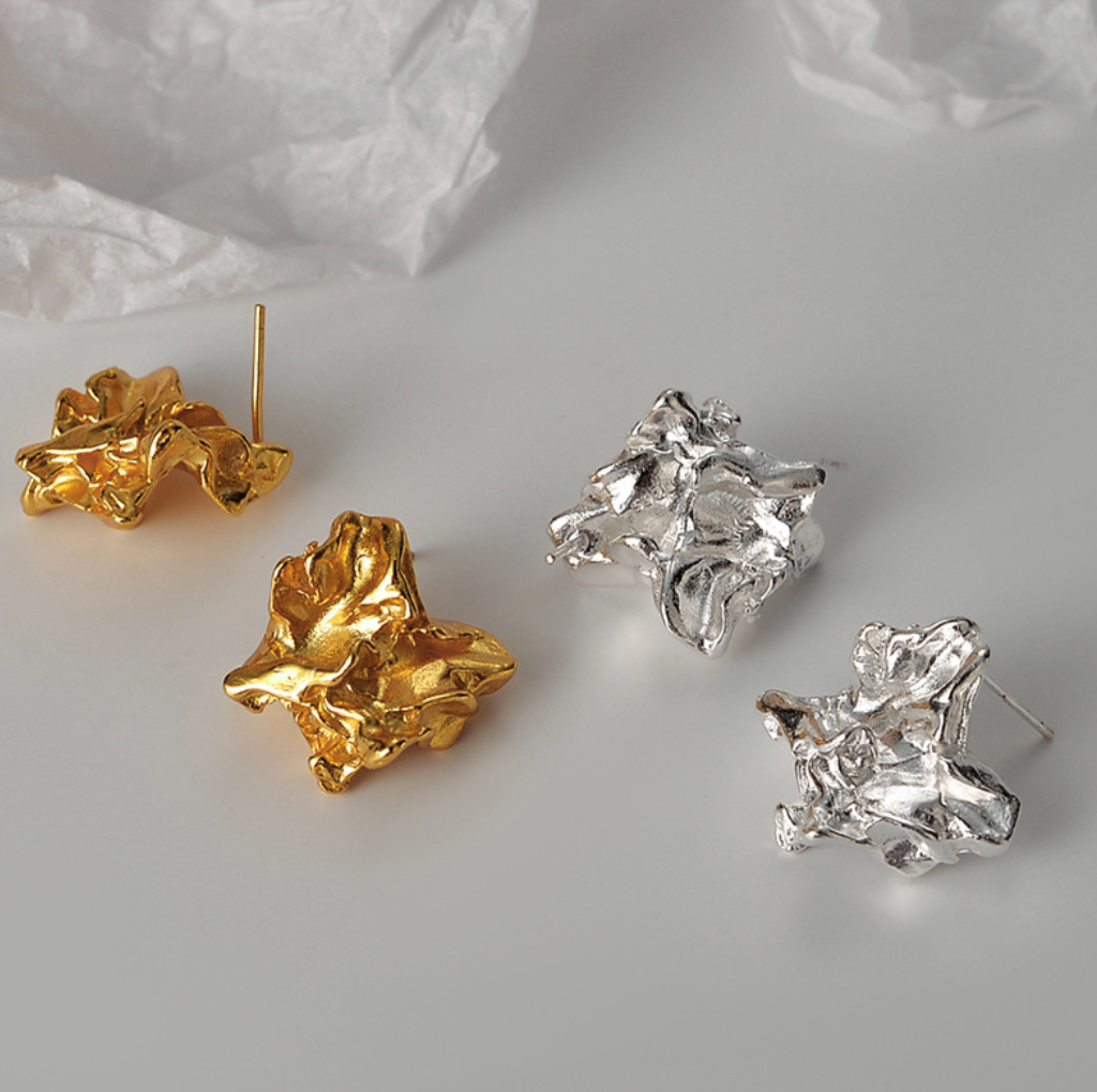 Andcopenhagen - Earrings - 18 carat gold-plated 925 sterling silver - Arlinda (note preorder early Dec)