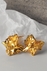 Andcopenhagen - Earrings - 18 carat gold-plated 925 sterling silver - Arlinda (note preorder early Dec)