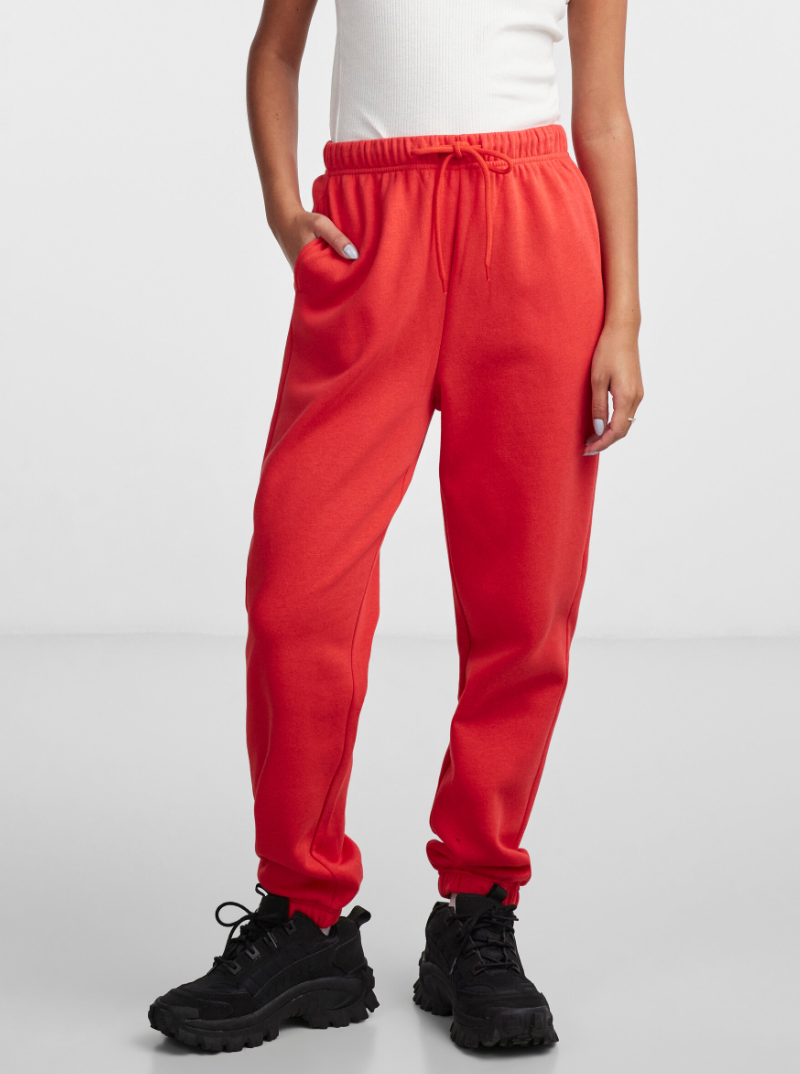 Sweatpants - Striped black/white - Chilli - Pieces 