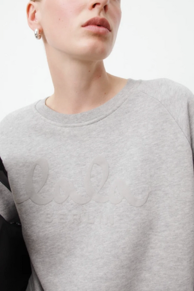 LALA BERLIN - Sweatshirt - Cotton - Gray - Ljora