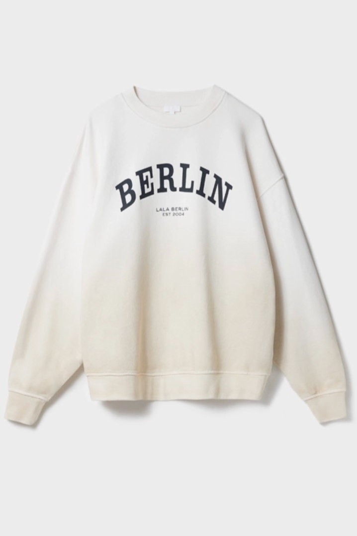 LALA BERLIN - Sweatshirt - Berlin cotton creme