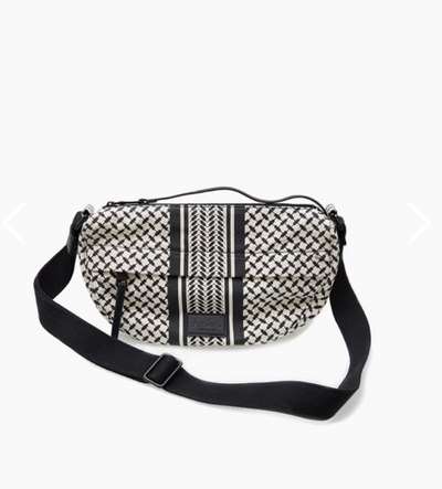 Lala Berlin - Crossbody - Black stripe - Melly Canvas