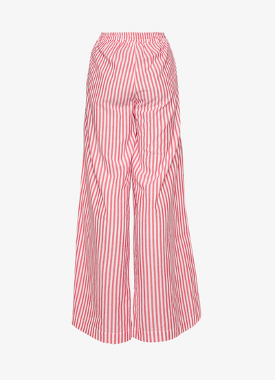 Sissel Edelbo - Bukser - Red/white - Hilde sss