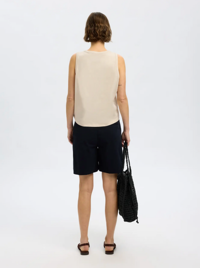 Selected Femme - Tank top - Birch - Boxy