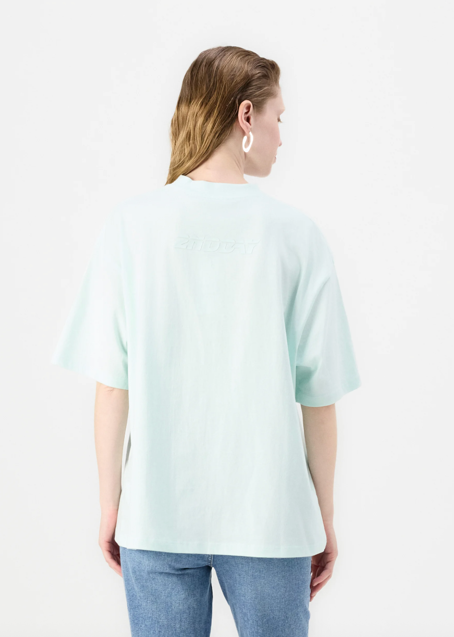2NDDAY - T-shirt - Green tint - Arale TT