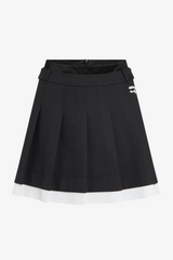 Karl Lagerfeld - Skirt - Black - Mini pleated skirt