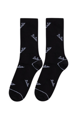 LALA BERLIN - Strømper - Black/White - Sanira Cotton Blend sss