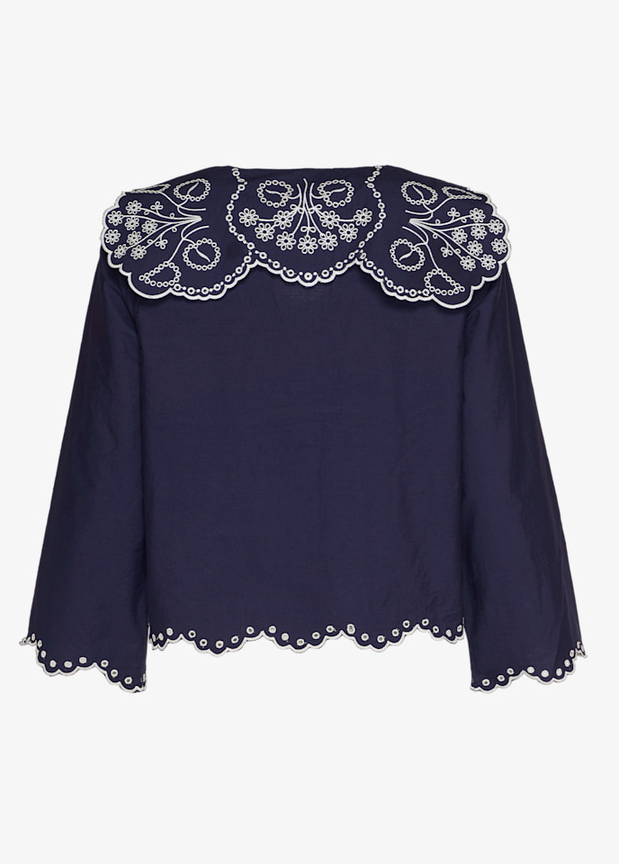 Sissel Edelbo - Skjorte - Navy - Elysia sss