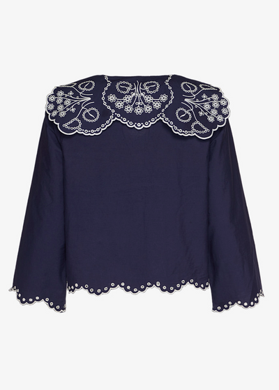 Sissel Edelbo - Skjorte - Navy - Elysia sss