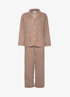 Sissel Edelbo - Nattøjssæt - Brown Stripes - Nuit sss