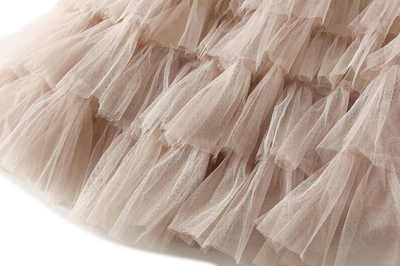 Tulle skirt - Khaki - Sassy Copenhagen