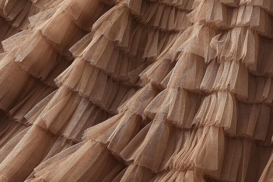 Tulle skirt - Khaki - Sassy Copenhagen