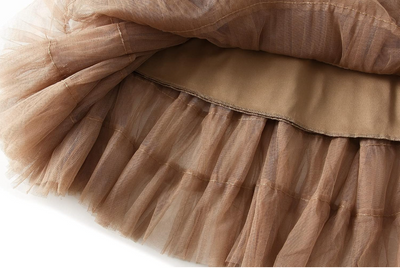 Tulle skirt - Khaki - Sassy Copenhagen