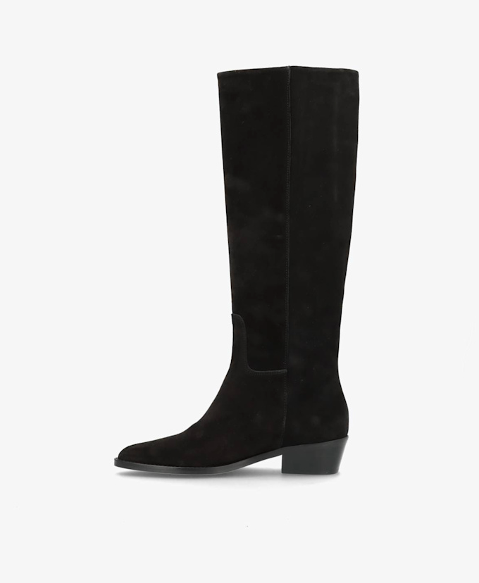 Phenumb - Støvler - Black Suede - Confidence Long S