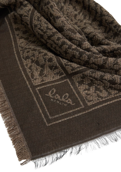 Lala Berlin - Scarf - Cashmere - Black/White - Arilla Gauze