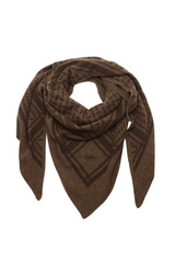LALA BERLIN - Cashmere scarf - Trinity classic M - City middlegrey melange grey