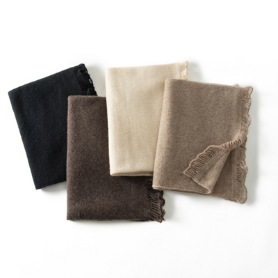 Andcopenhagen - Cashmere tørklæde - Sand - Mira