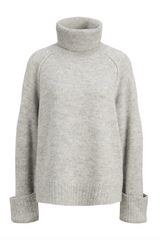JJXX - Striktrøje - Light grey - Ellinora