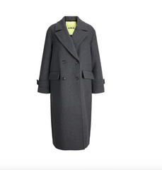 JJXX - Trenchcoat - Dark Grey Wool - Cara