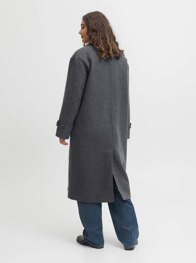 JJXX - Trenchcoat - Dark Grey Wool - Cara