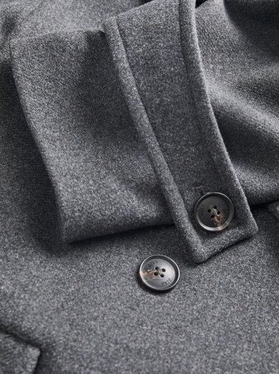JJXX - Trenchcoat - Dark Grey Wool - Cara