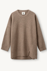 The Garment - Strik - Beige Melange - Como Giant