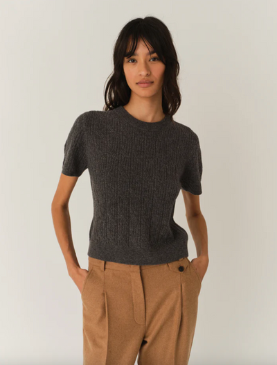 The Garment - Strik - Grey Melange - Como mini