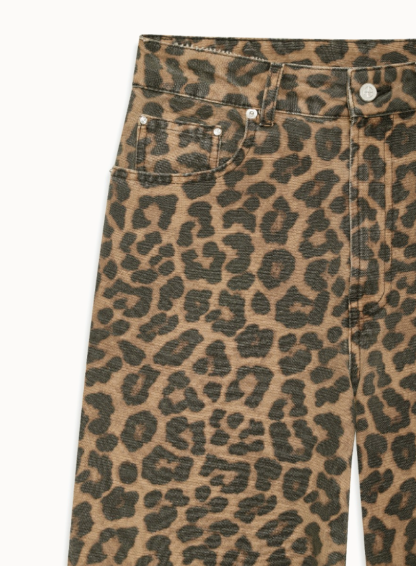 ANINE BING - Jeans - Leopard - Hugh Jean
