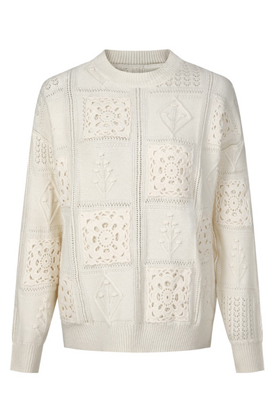 Sassy Copenhagen - Strik - Off White - Camilla