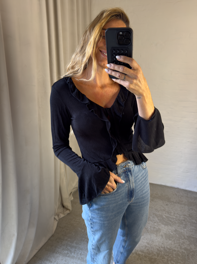 Sassy Copenhagen - Bluse - Sort - Marley