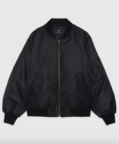 Anine Bing - Bomber jakke - Black - Leon