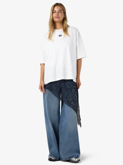 Noisy May - Wrap skirt - Sort Blonde - Ida