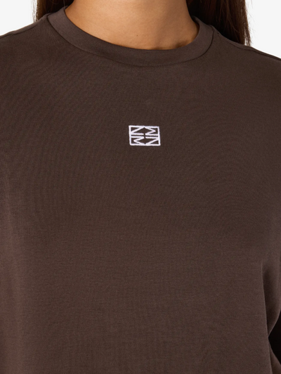 Noisy May - T-shirt - Brun - Kim S/S Slit