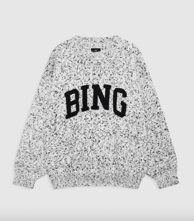 Anine Bing - Strik - Marled white - Sydney