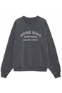 Anine Bing - Sweatshirt - Washed Black - Miles NY - Stilkompagniet.dk